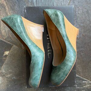 Nicole Miller Wedge Pumps